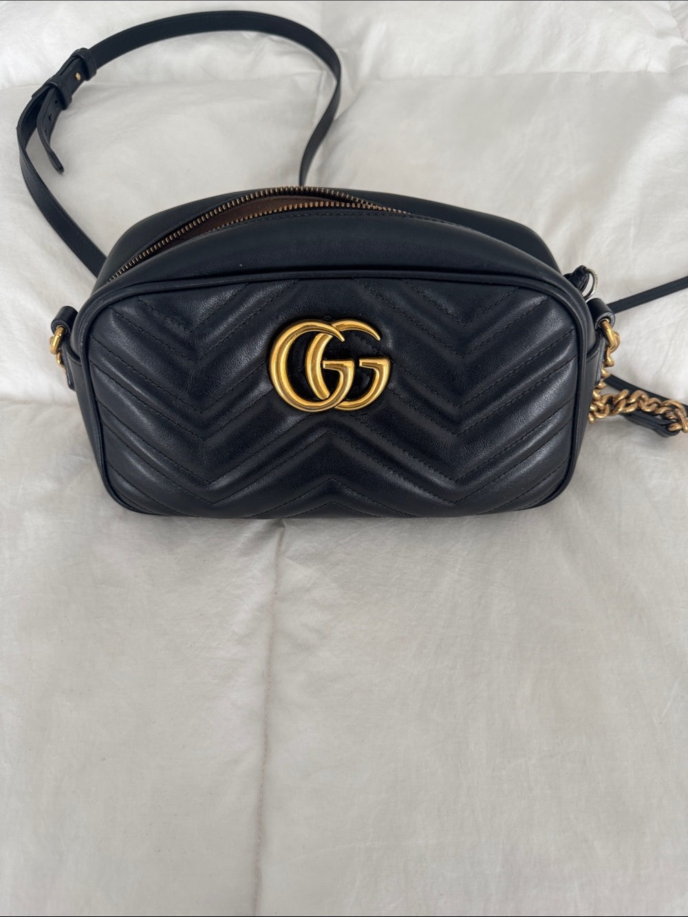 🌸 Gucci Black Small GG Marmont 🌸